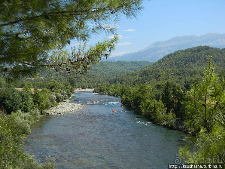 Рафтинг в каньоне Кёпрюлю