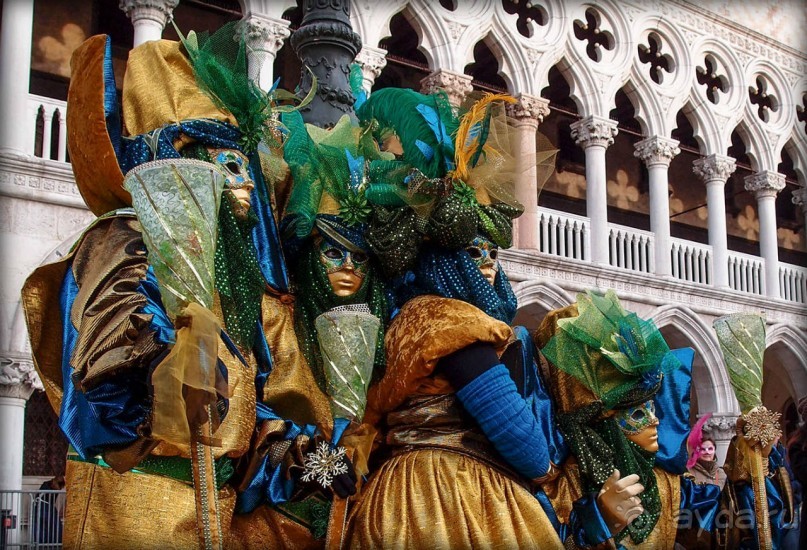 Эти маски... (Венеция)