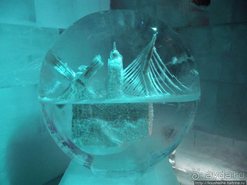 Выставка ледяных скульптур