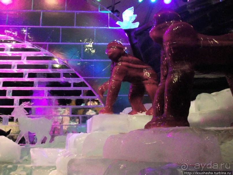 Выставка ледяных скульптур