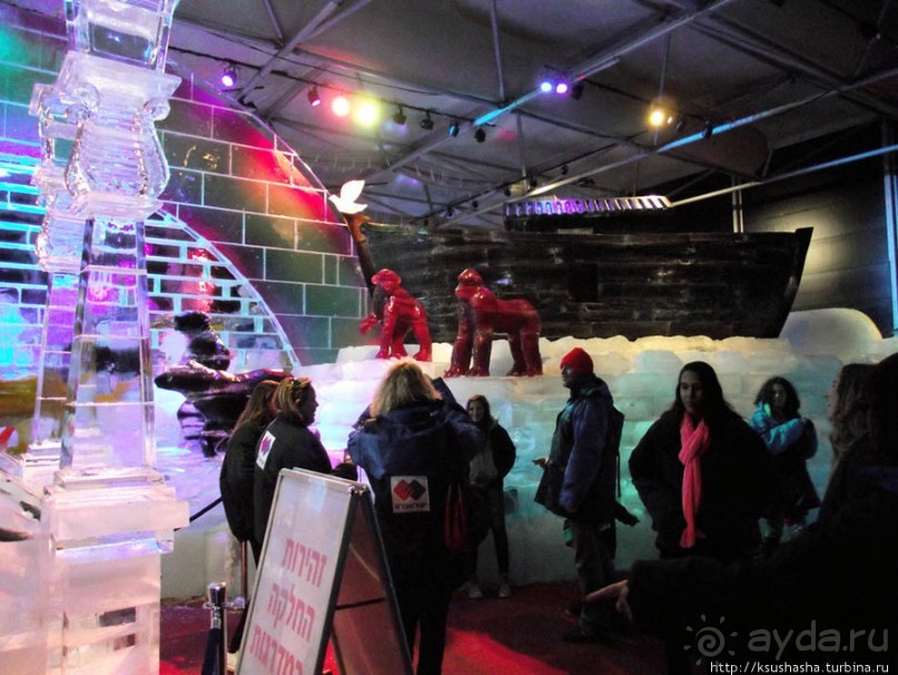 Выставка ледяных скульптур