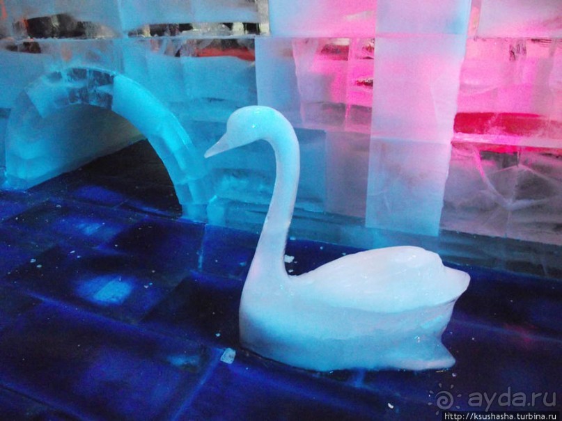 Выставка ледяных скульптур