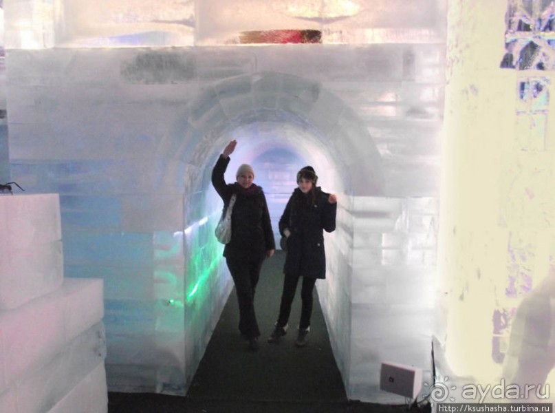 Выставка ледяных скульптур