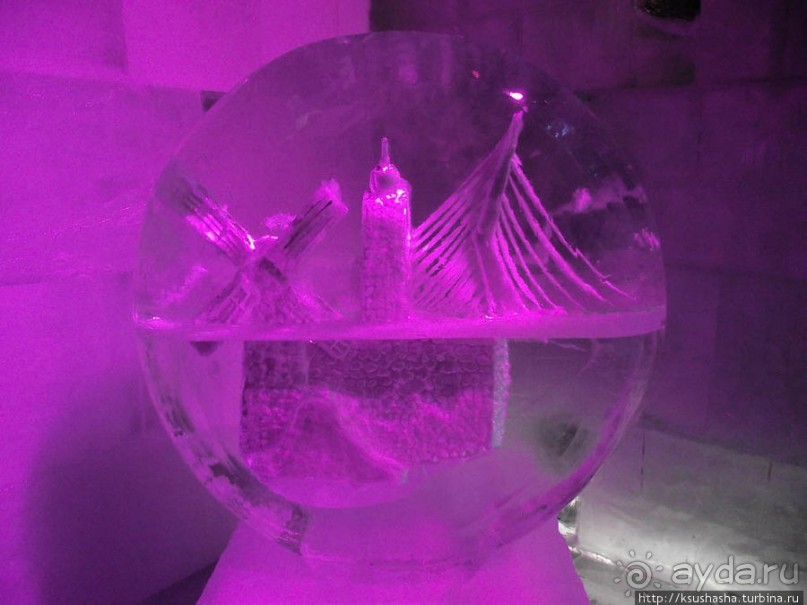 Выставка ледяных скульптур