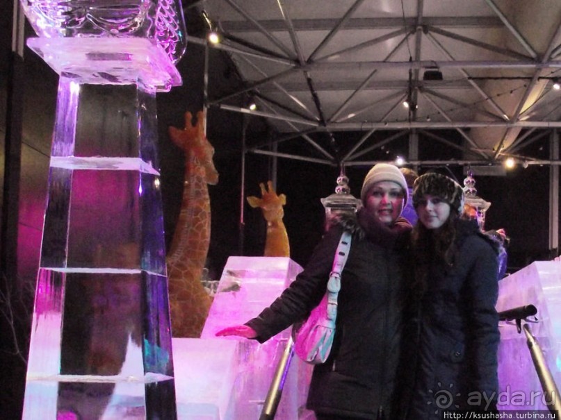 Выставка ледяных скульптур