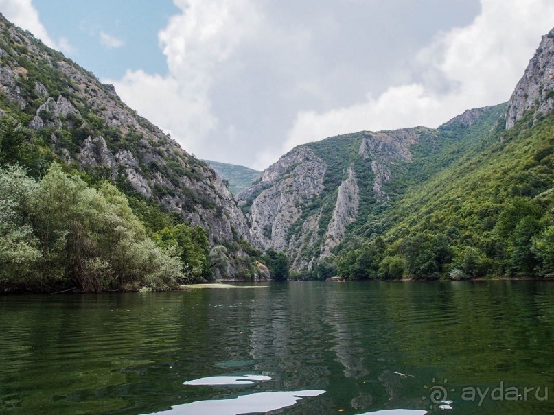 На лодке по Каньону Матка