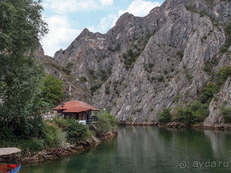 На лодке по Каньону Матка