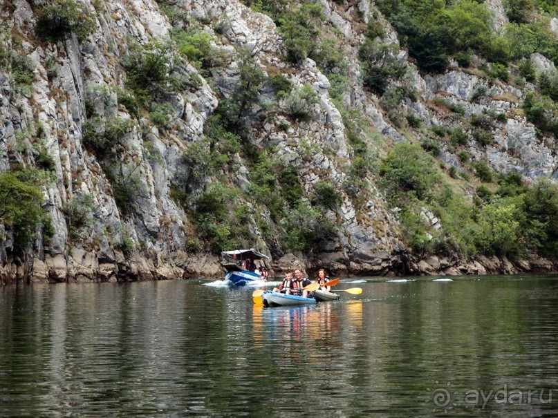 На лодке по Каньону Матка