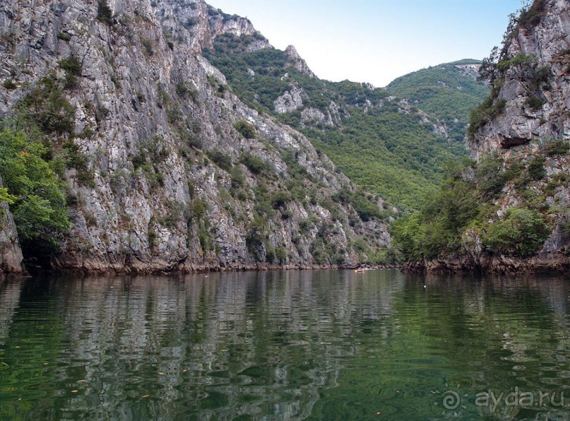 На лодке по Каньону Матка