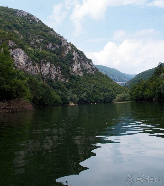 На лодке по Каньону Матка