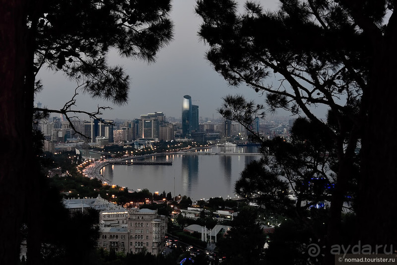 Широкоугольный Баку. Leisure and pleasure