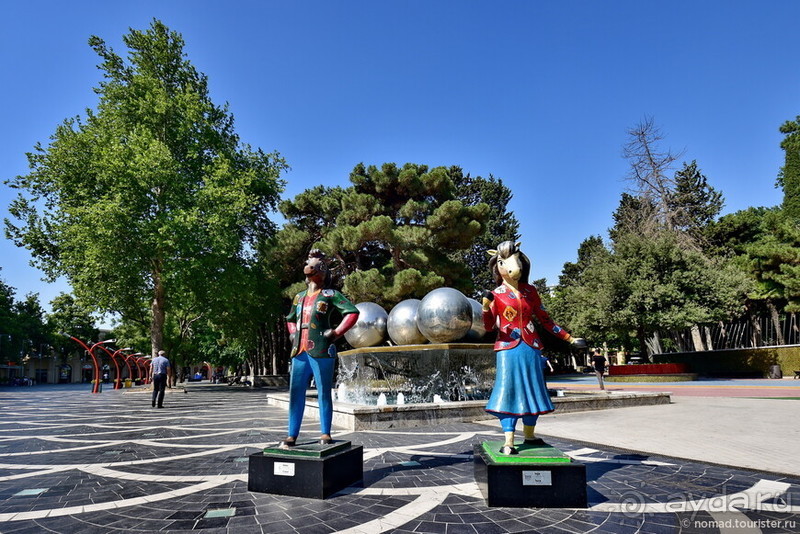 Широкоугольный Баку. Leisure and pleasure