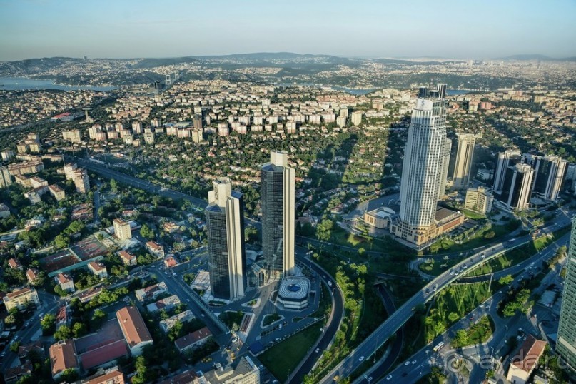 Прогулки по Стамбулу. Башня Сапфир