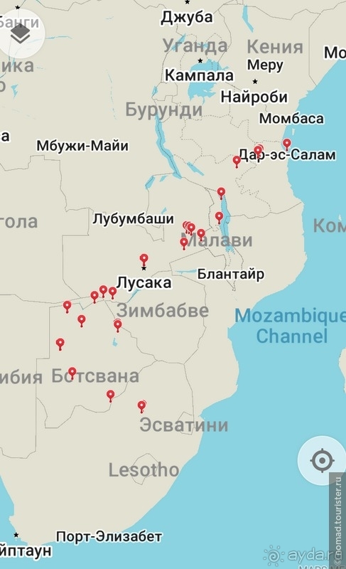 Африканское ралли. Часть 1