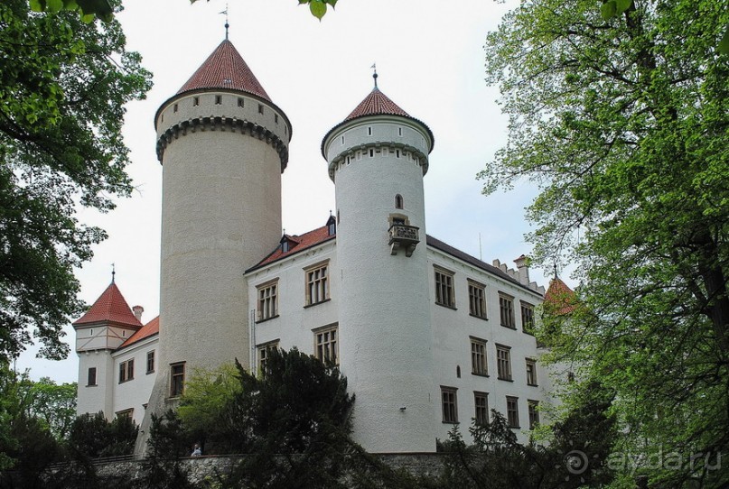 Конопиште. Весенний замок