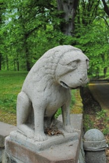 Конопиште. Весенний замок