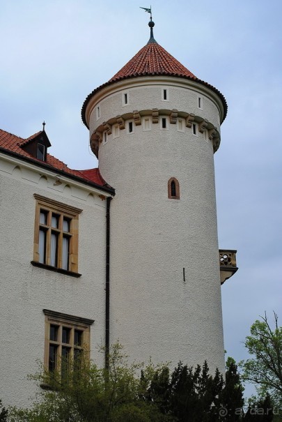 Конопиште. Весенний замок