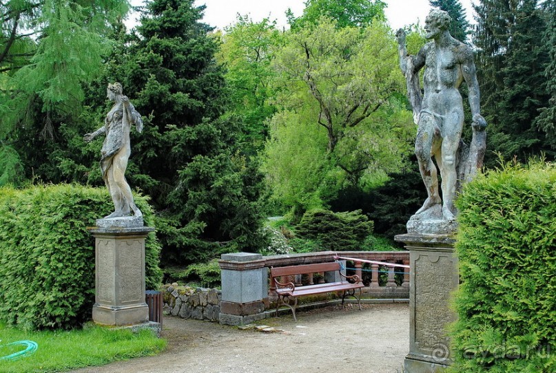 Конопиште. Весенний замок