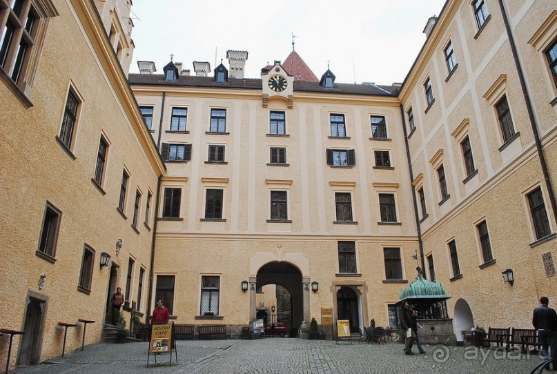 Конопиште. Весенний замок