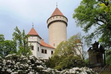 Конопиште. Весенний замок