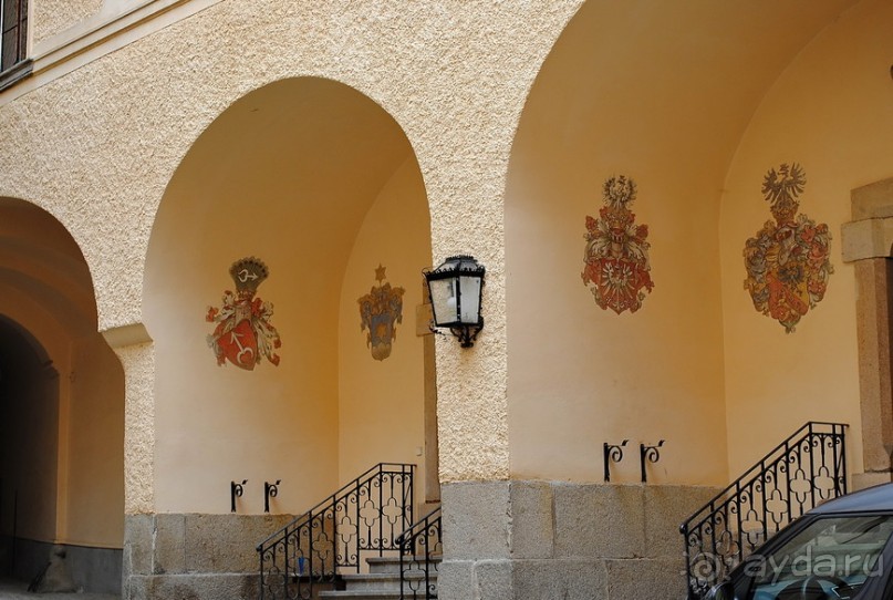 Конопиште. Весенний замок