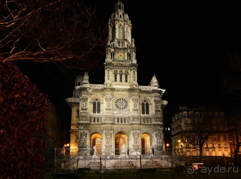 Ночной Париж