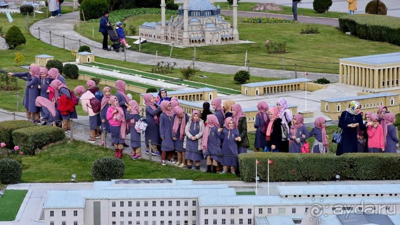 Прогулки по Стамбулу. Миниатюрк