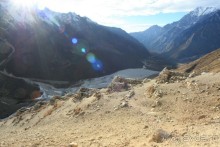 Огромный маленький Лангтанг. Спуск