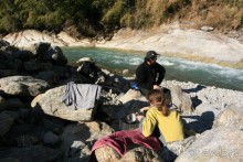 Огромный маленький Лангтанг. Спуск