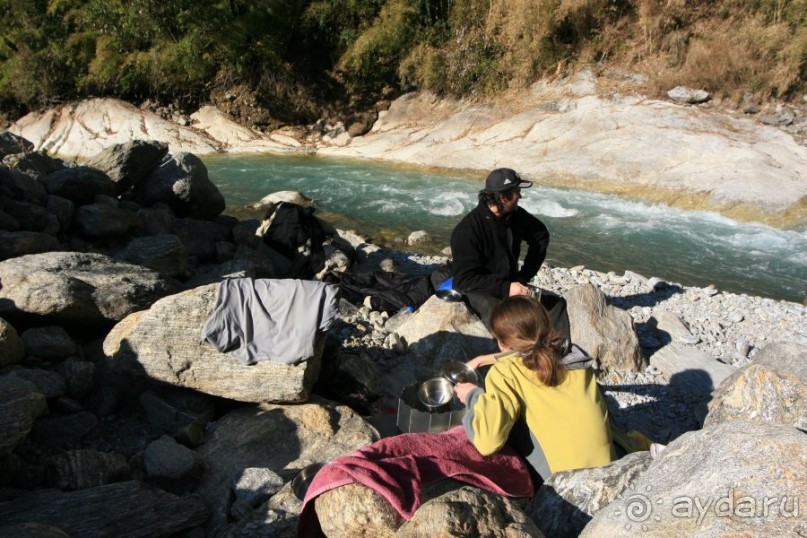 Огромный маленький Лангтанг. Спуск