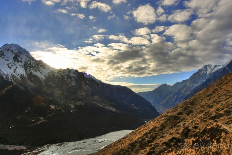 Огромный маленький Лангтанг. Спуск