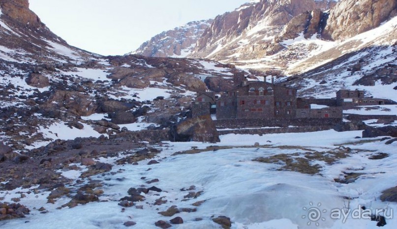 Тубкаль. Зимой и за один день