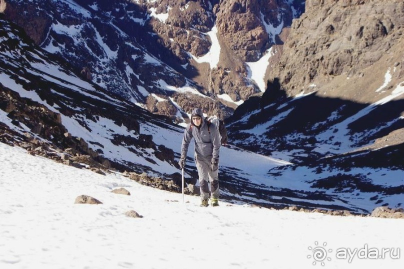Тубкаль. Зимой и за один день
