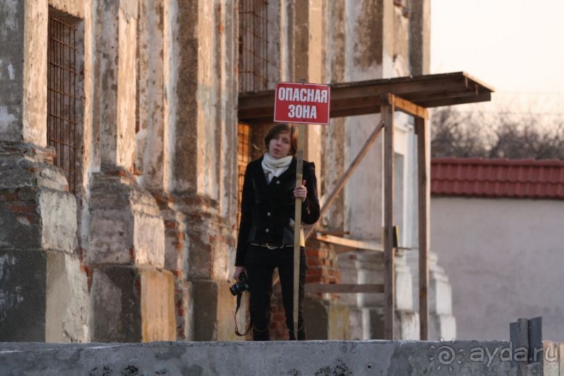 Белая Русь. Зона отчуждения и костел иезуитов