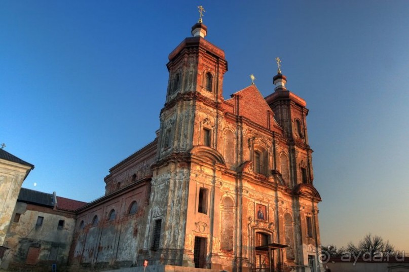 Белая Русь. Зона отчуждения и костел иезуитов