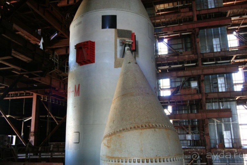 Космодром Байконур. Чего не видят туристы. Ракета "Энергия-М"