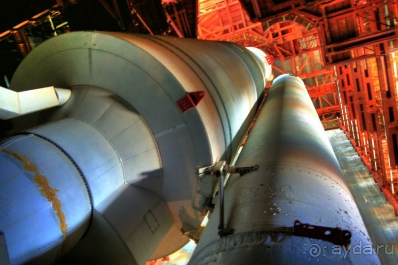 Космодром Байконур. Чего не видят туристы. Ракета "Энергия-М"