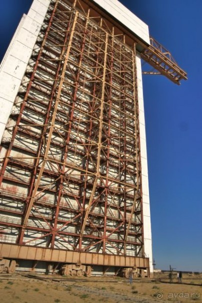 Космодром Байконур. Чего не видят туристы. Ракета "Энергия-М"