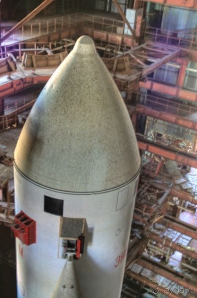 Космодром Байконур. Чего не видят туристы. Ракета "Энергия-М"