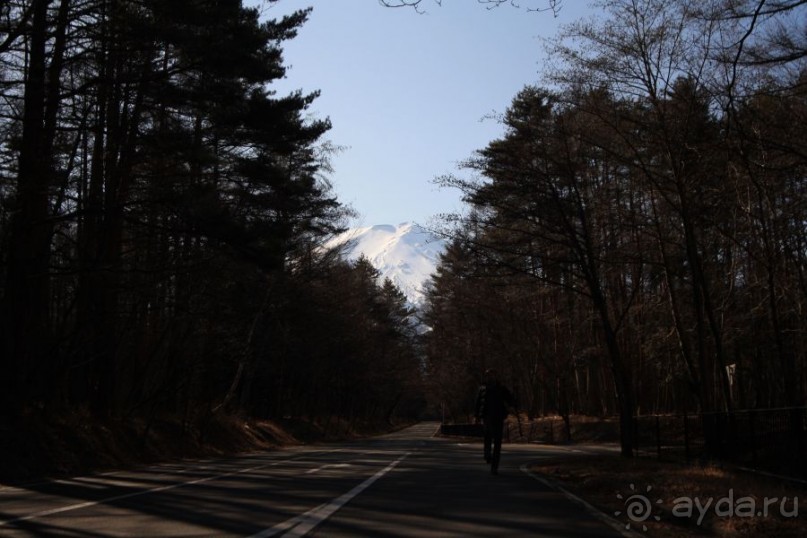 На Фудзи зимой