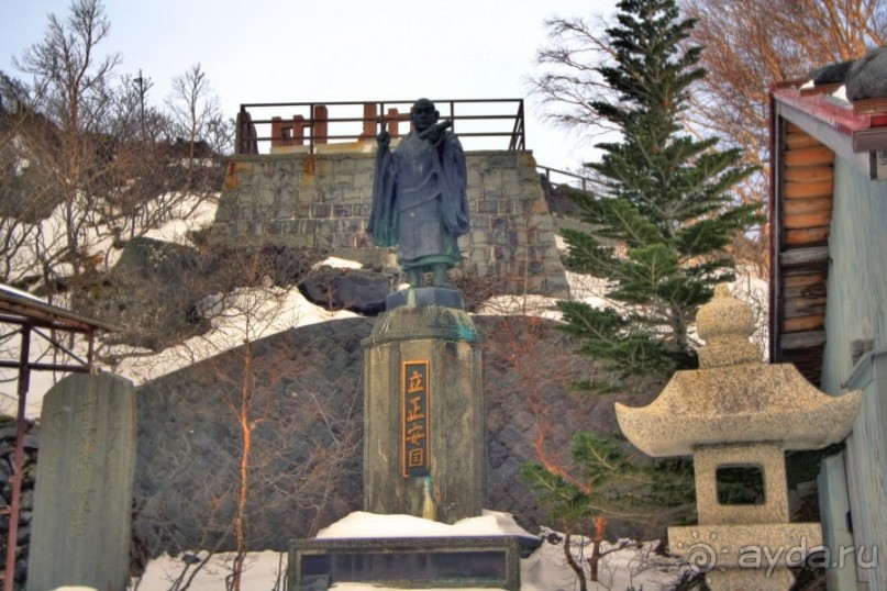 На Фудзи зимой