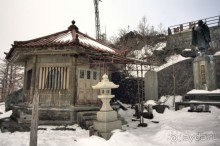 На Фудзи зимой