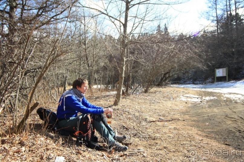 На Фудзи зимой