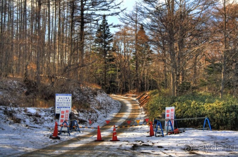 На Фудзи зимой