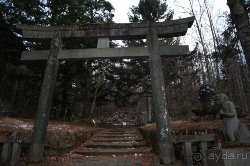 На Фудзи зимой