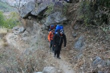 Огромный маленький Лангтанг. Подъем