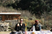 Огромный маленький Лангтанг. Подъем