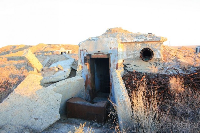 Космодром Байконур. Чего не видят туристы. Шахты ракет "Булава"