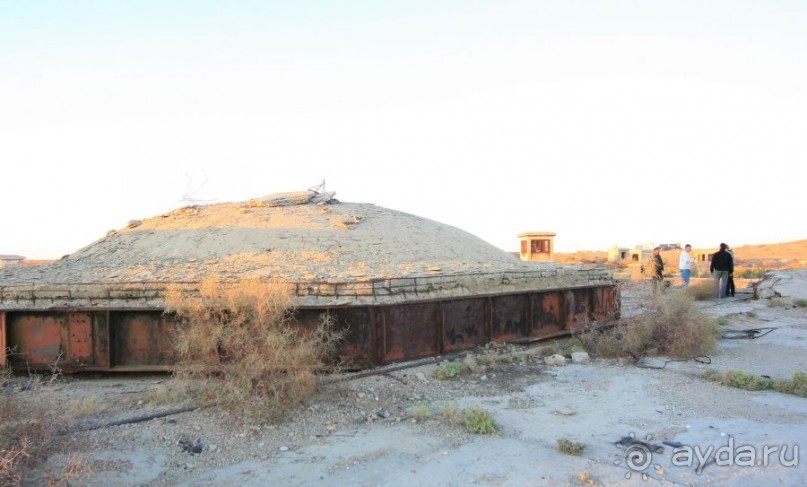 Космодром Байконур. Чего не видят туристы. Шахты ракет "Булава"