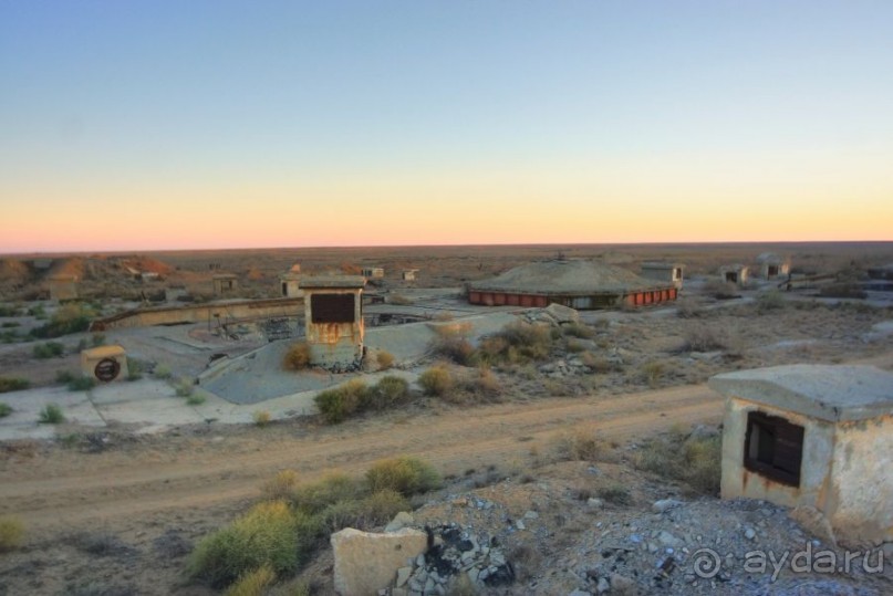 Космодром Байконур. Чего не видят туристы. Шахты ракет "Булава"